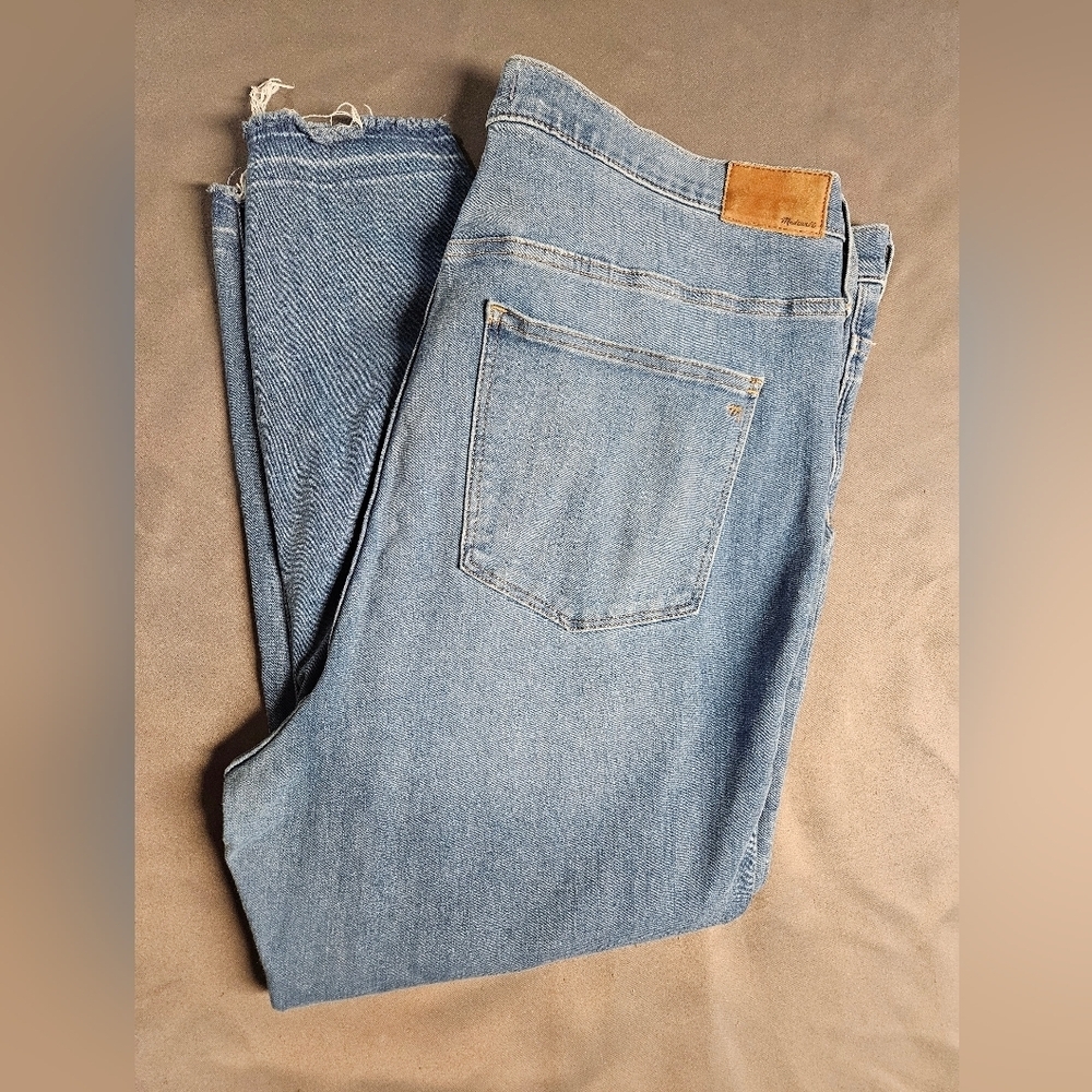 Madewell Womens Jeans 35 Wash The Perfect Vintage Distressed High Rise